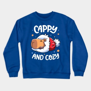 Cappy And Cozy - Capybara Holidays Crewneck Sweatshirt